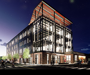 Rendering of the New ArtsQuest Creative Factory